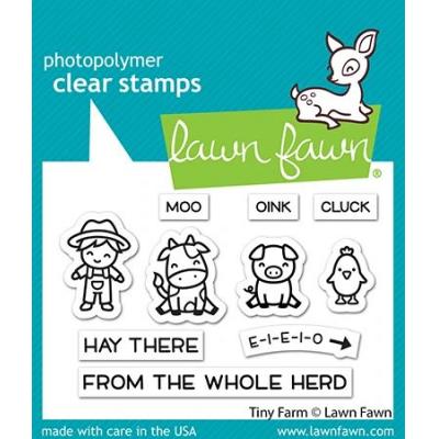 Lawn Fawn Clear Stamps - Tiny Farm